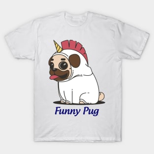 funny pug T-Shirt